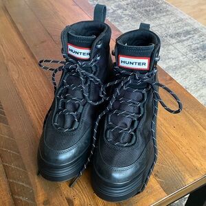 Bran new Hunter Boots size 5